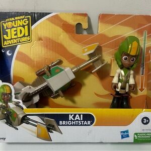 Hasbro Star Wars Kai Brightstar Action Figure - Green and White